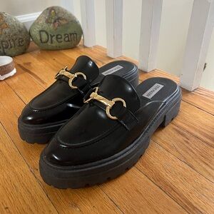 Steve Madden leather mule